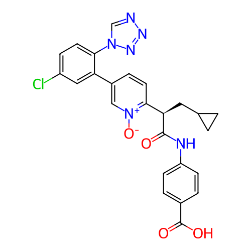 Chemical structure of BindingDB Monomer ID 345082