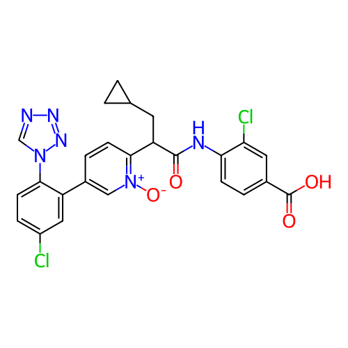Chemical structure of BindingDB Monomer ID 345086