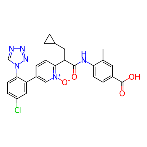 Chemical structure of BindingDB Monomer ID 345101