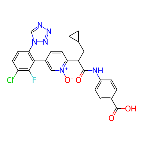 Chemical structure of BindingDB Monomer ID 345105