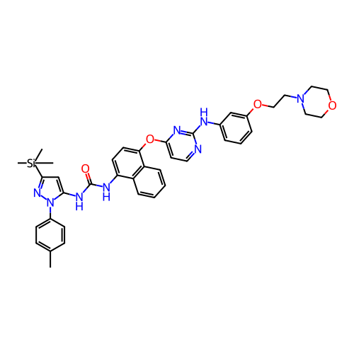 Chemical structure of BindingDB Monomer ID 345134