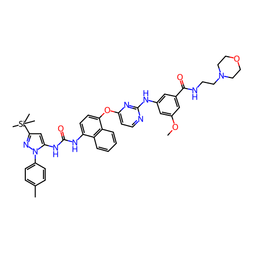 Chemical structure of BindingDB Monomer ID 345140