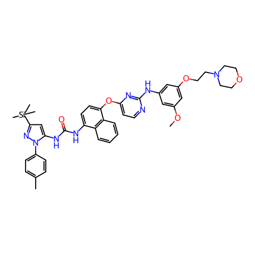 Chemical structure of BindingDB Monomer ID 345141