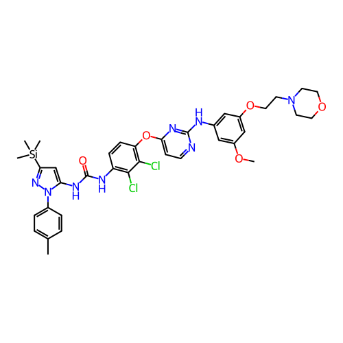 Chemical structure of BindingDB Monomer ID 345146