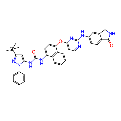 Chemical structure of BindingDB Monomer ID 345148