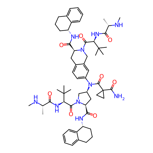 Chemical structure of BindingDB Monomer ID 345154