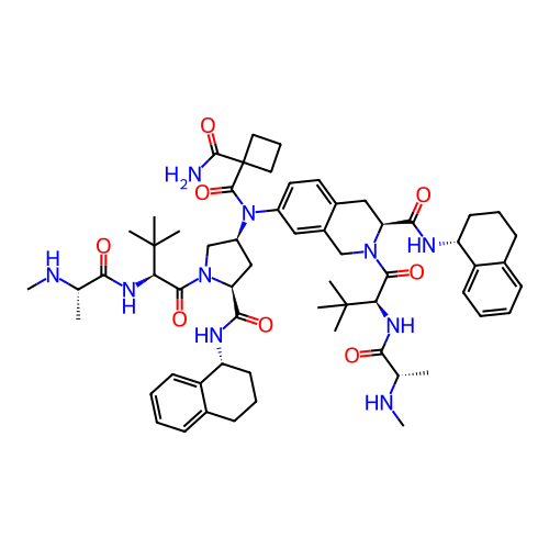 Chemical structure of BindingDB Monomer ID 345155