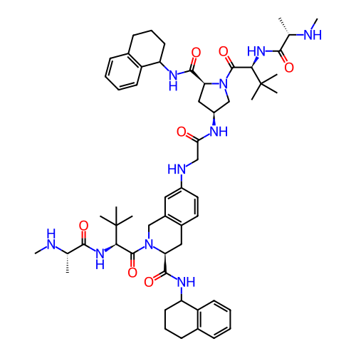 Chemical structure of BindingDB Monomer ID 345169