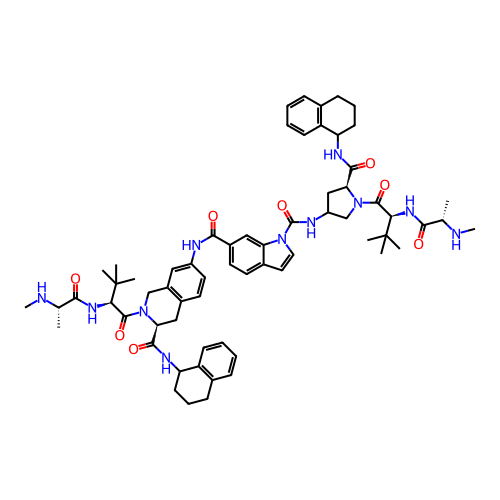 Chemical structure of BindingDB Monomer ID 345203