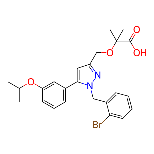 Chemical structure of BindingDB Monomer ID 345283