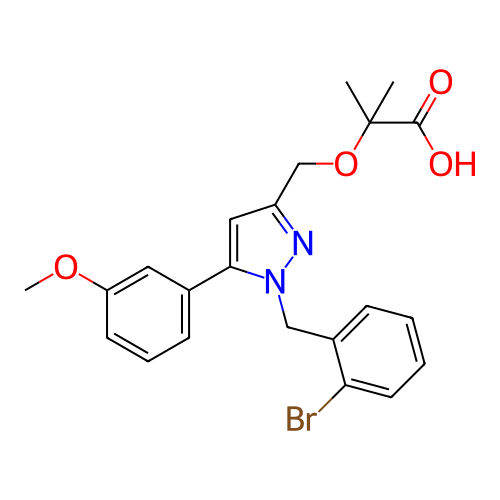 Chemical structure of BindingDB Monomer ID 345284