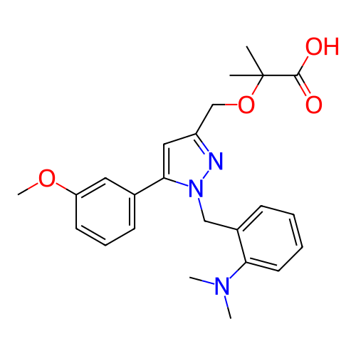 Chemical structure of BindingDB Monomer ID 345292