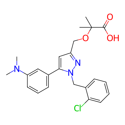 Chemical structure of BindingDB Monomer ID 345304
