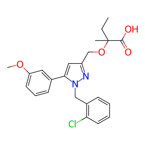 Chemical structure of BindingDB Monomer ID 345322