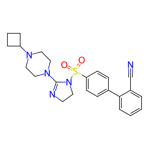 Chemical structure of BindingDB Monomer ID 345336