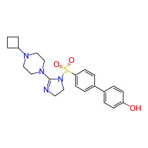 Chemical structure of BindingDB Monomer ID 345352
