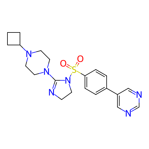 Chemical structure of BindingDB Monomer ID 345365