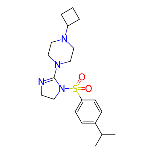 Chemical structure of BindingDB Monomer ID 345366