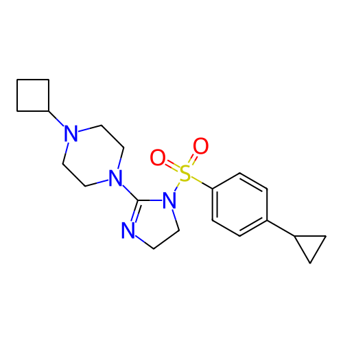 Chemical structure of BindingDB Monomer ID 345369