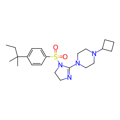 Chemical structure of BindingDB Monomer ID 345393
