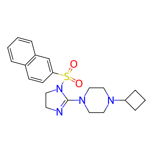 Chemical structure of BindingDB Monomer ID 345396