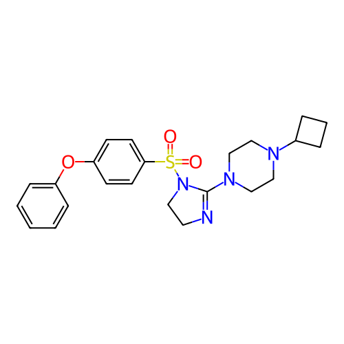 Chemical structure of BindingDB Monomer ID 345400