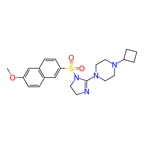 Chemical structure of BindingDB Monomer ID 345408