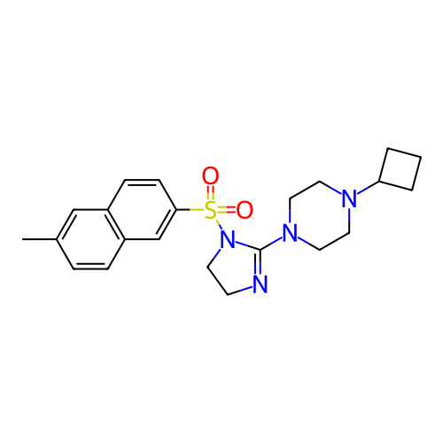 Chemical structure of BindingDB Monomer ID 345413