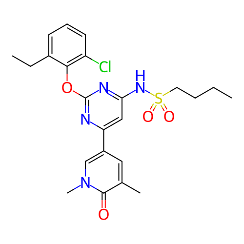 Chemical structure of BindingDB Monomer ID 345496