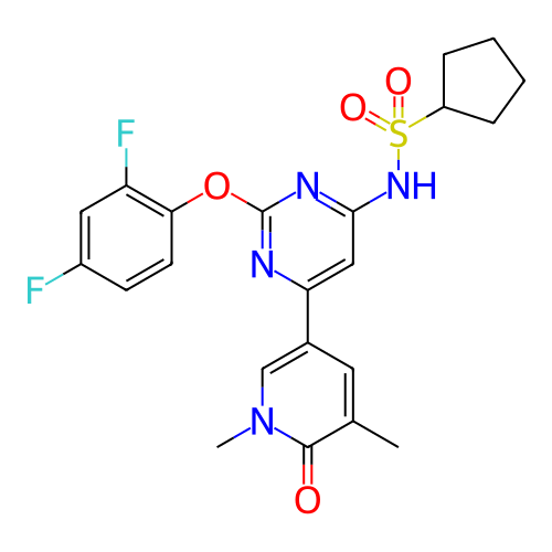 Chemical structure of BindingDB Monomer ID 345521