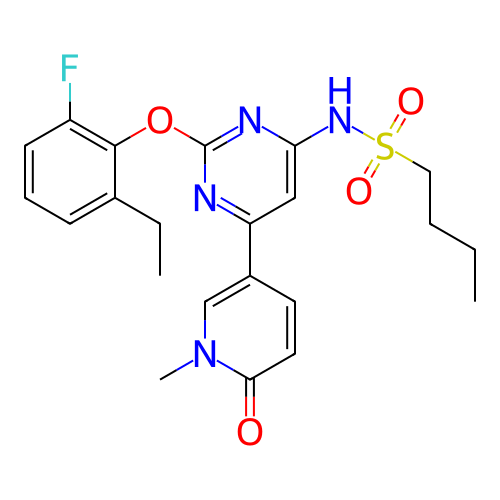 Chemical structure of BindingDB Monomer ID 345792