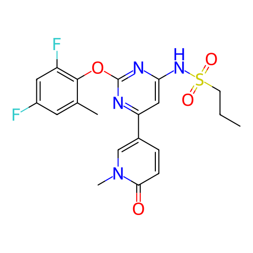 Chemical structure of BindingDB Monomer ID 345799