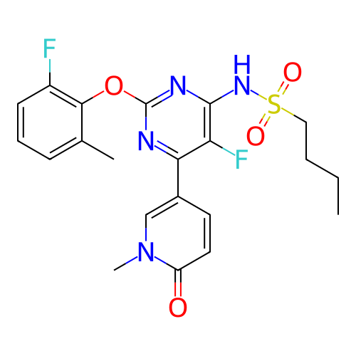 Chemical structure of BindingDB Monomer ID 345807