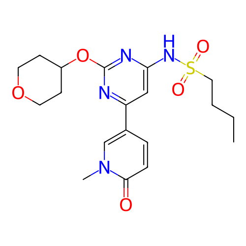 Chemical structure of BindingDB Monomer ID 345808
