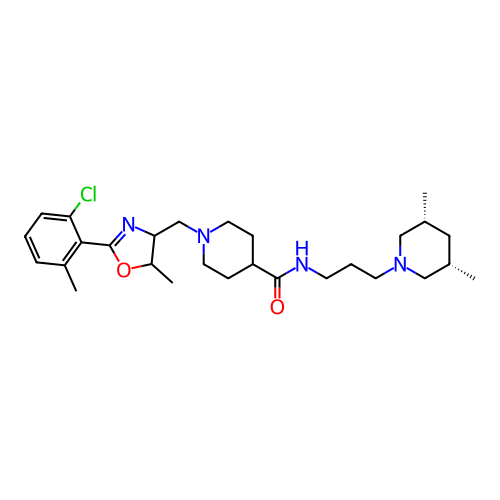 Chemical structure of BindingDB Monomer ID 345820