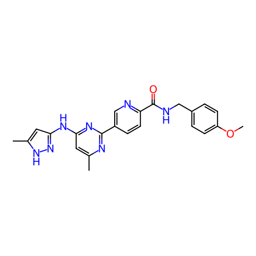 Chemical structure of BindingDB Monomer ID 345833