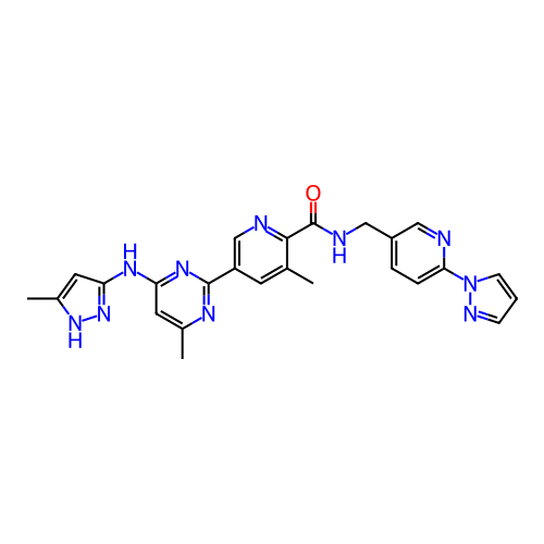 Chemical structure of BindingDB Monomer ID 345842