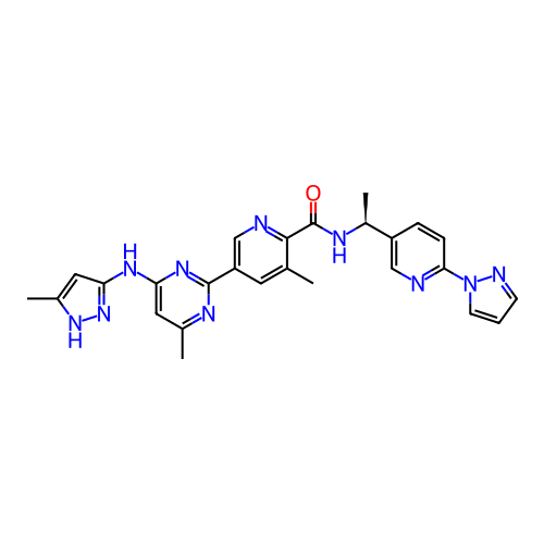 Chemical structure of BindingDB Monomer ID 345846