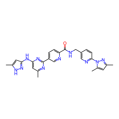 Chemical structure of BindingDB Monomer ID 345847
