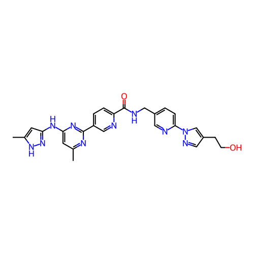 Chemical structure of BindingDB Monomer ID 345851