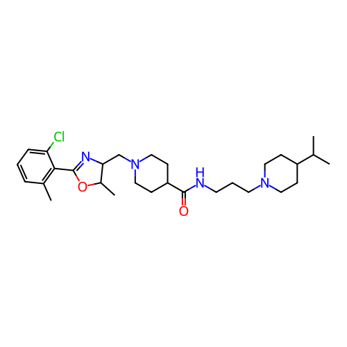 Chemical structure of BindingDB Monomer ID 345915