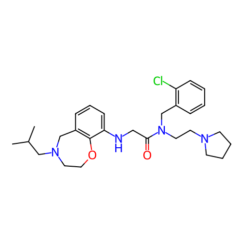 Chemical structure of BindingDB Monomer ID 345940