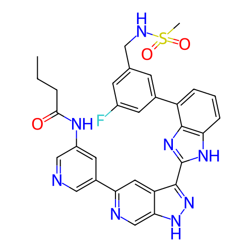 Chemical structure of BindingDB Monomer ID 346354