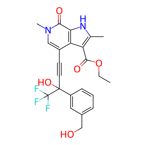 Chemical structure of BindingDB Monomer ID 346430