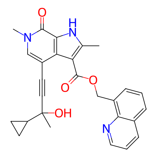 Chemical structure of BindingDB Monomer ID 346501