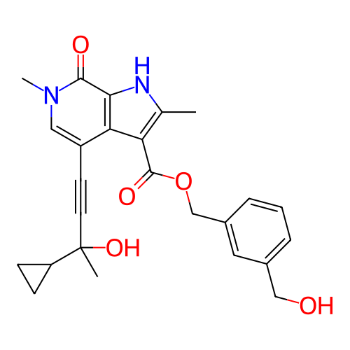 Chemical structure of BindingDB Monomer ID 346502