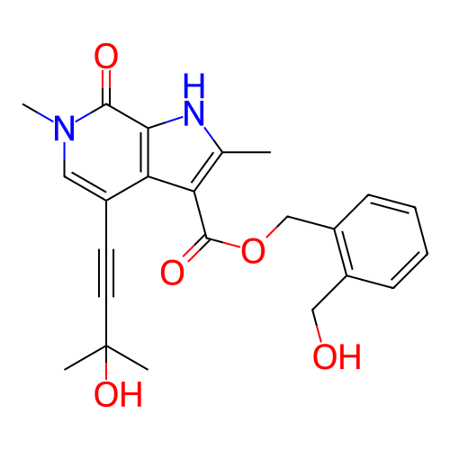 Chemical structure of BindingDB Monomer ID 346507
