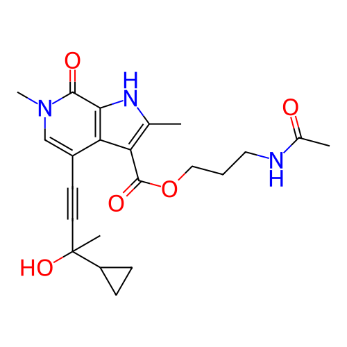 Chemical structure of BindingDB Monomer ID 346536