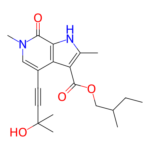 Chemical structure of BindingDB Monomer ID 346545