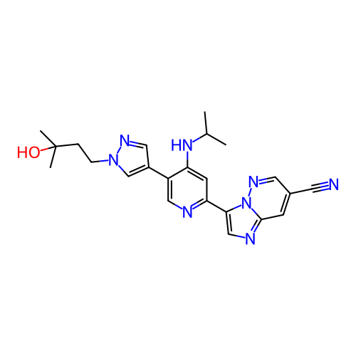 Chemical structure of BindingDB Monomer ID 347072